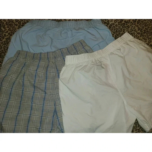 Lot of 3 Goodfellow & Co Sleepwear Shorts Men's Medium Plaid Elastic Waist (AAA) - Picture 5 of 5